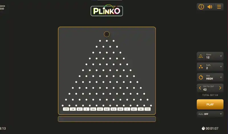 Plinko Ball game
